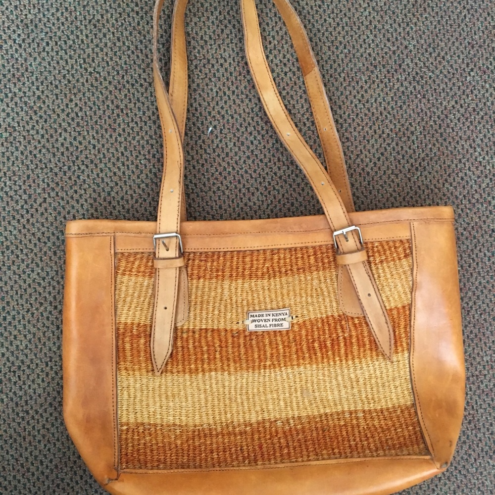 Kenyan Basket Briefcase